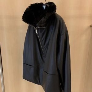 TOTÊME Annecy Leather 100% Lamb Leather reversible Jacket size M